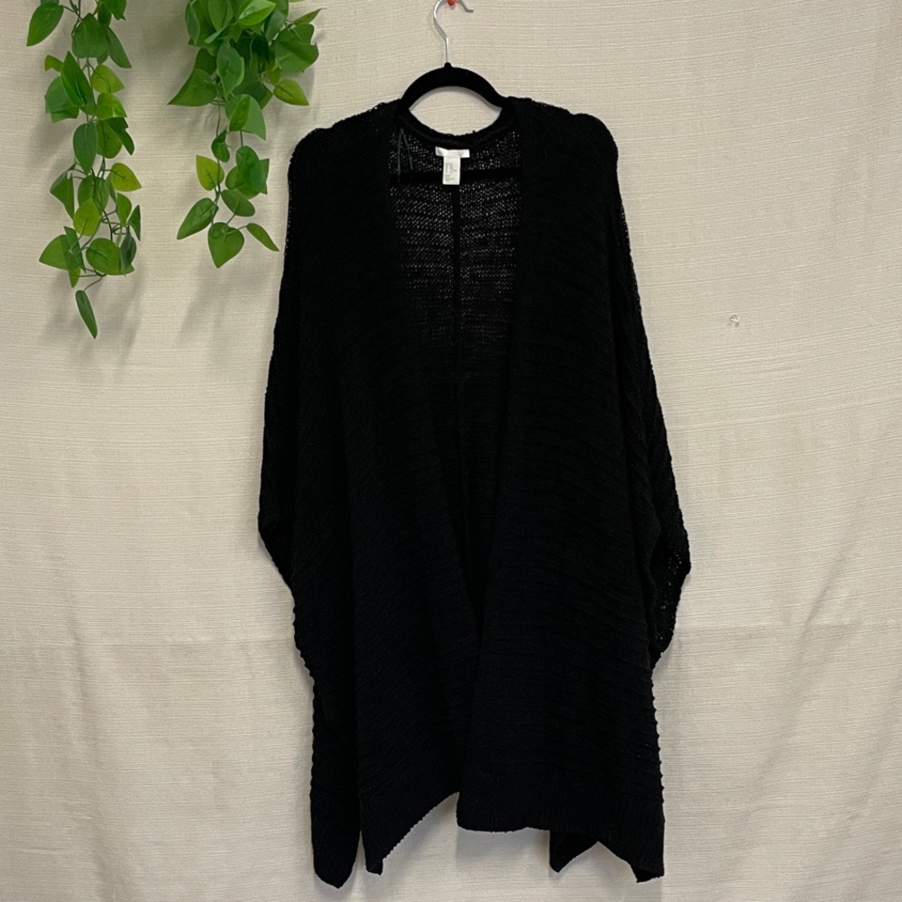 H&M Black Women's Poncho Sweater